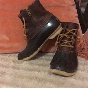 Sperry Duck boots!